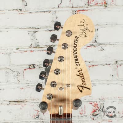 Fender Ritchie Blackmore Stratocaster, Scalloped Rosewood Fingerboard, Olympic White image 5