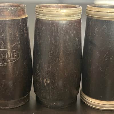 Lot of 20 Vintage Clarinet Barrels - Wood, Hard Rubber, and Plastic image 2
