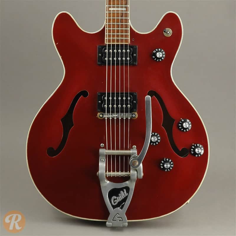 Guild Starfire V Cherry 1966 | Reverb
