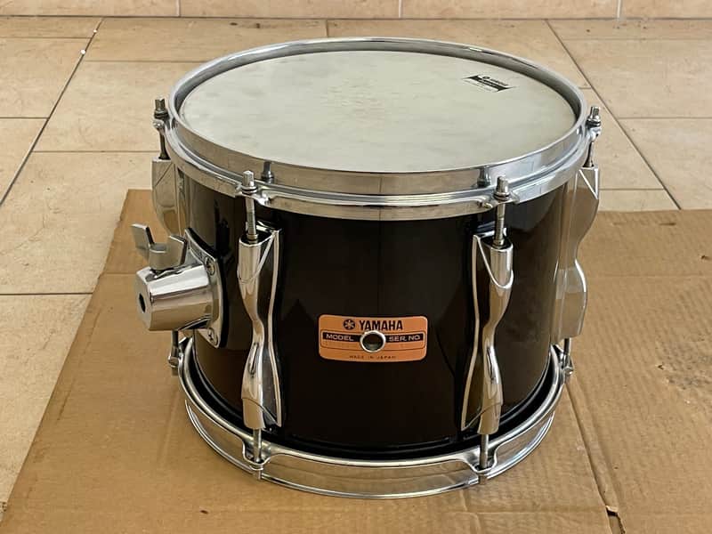 Yamaha 9000 Recording Custom 10x8 tom piano black image 1