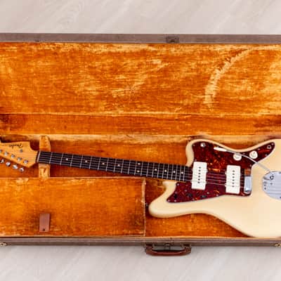 1960 Fender Jazzmaster Pre-CBS Slab Board Vintage Offset Guitar Blonde Ash w/ Case image 24