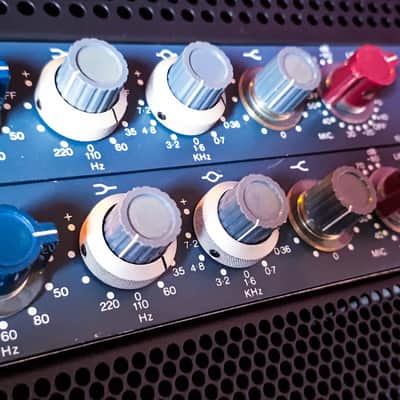 Vintage Neve 1073 preamp and eq racked by Brent Averill. Only one unit available image 10