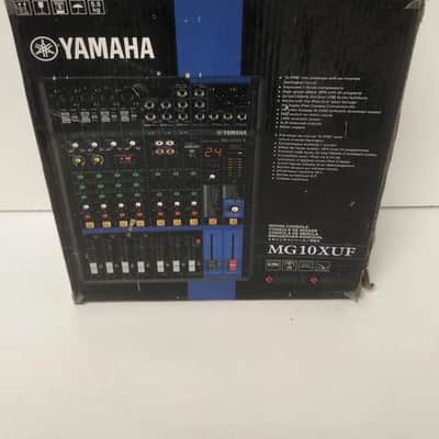 Yamaha MG10XUF 10 Channel Analog Mixer 2018 - Present - Black image 7