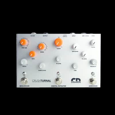 Collision Devices Crushturnal Digital Delay/Sample Reducer/Reverb/Clock Sequencer Pedal image 1