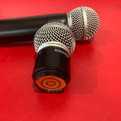 Shure UHF U2 UA 782-806 MHz SM58 Handheld Wireless Microphone Transmitter Pair with Capsules image 3