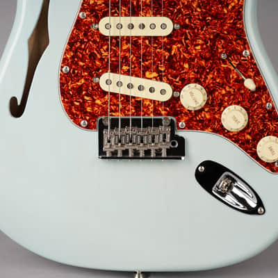 Fender American Professional II Thinline Stratocaster - 2024 - Daphne Blue image 5