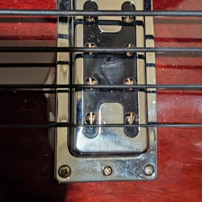 Eastwood Classic 4 Bass Left-Handed 2010s - Walnut image 3