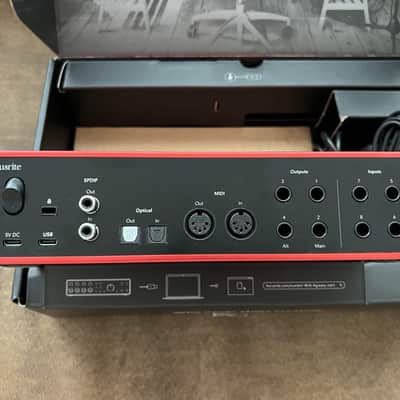 Focusrite Scarlett 18i16 4th Gen USB Audio Interface 2024 - Present - Red image 3