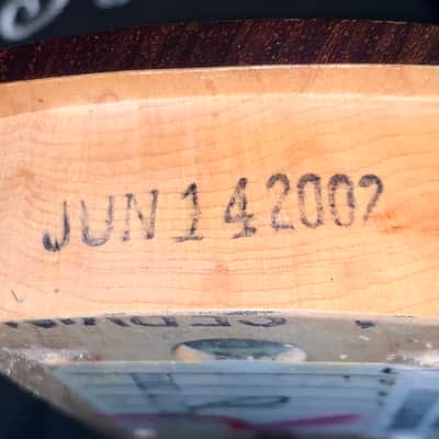 2002 Fender Stratocaster Electric guitar Made in the usa tweed Hardshell case image 18