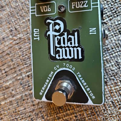 Pedal Pawn Vintage CV7003 Germanium Fuzz 2022 - Olive Drab Green image 2