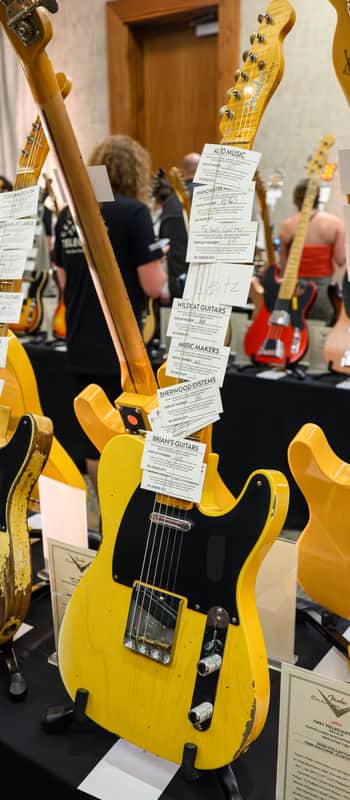 (Pre-Order) Fender 1951 Telecaster - Multiple Aging Levels - 2026 Collection - Time Machine Series - Custom Built, Super Aged Nocaster Blonde - Super Heavy Relic - 2026 Summer Dealer Event #60 - Brand New