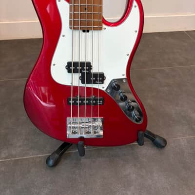 Sadowsky MetroExpress Hybrid P/J Bass with Maple Fretboard 2023 - Present - Candy Apple Red image 4