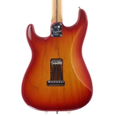 FENDER USA American Deluxe Stratocaster Ash with N3 MF, Aged Cherry Sunburst [US13058527] (06/22) image 5