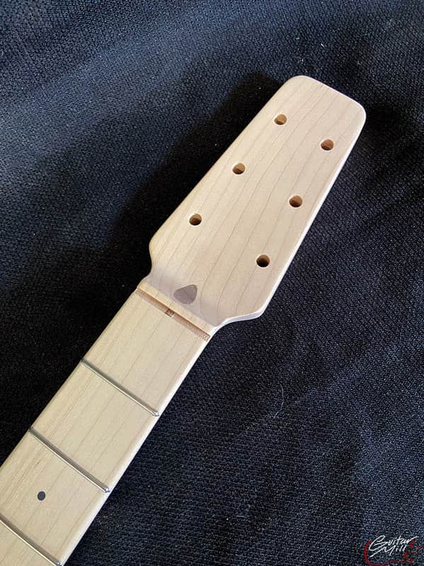 Guitar Mill T-Style Snakehead Replacement Neck / 1 pc. Maple / ULTRA VINTAGE / Slim C (#GIN-3877) image 1