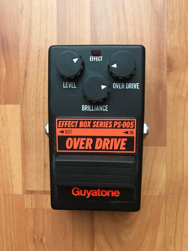 Guyatone overdrive PS-005 1980's - black image 1