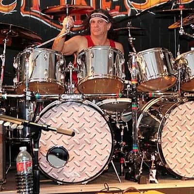 Slingerland/Gibraltar/Remo/Paiste Vintage drumset 1974 Chrome image 22