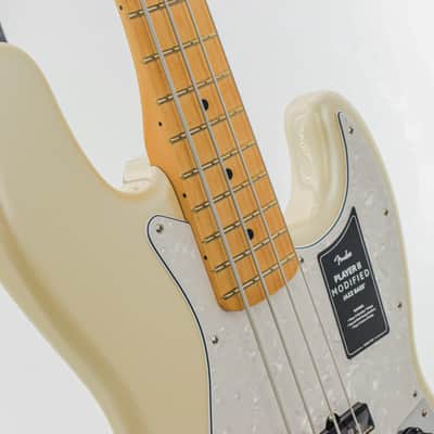 Fender Player II Modified Active Jazz Bass with Maple Fretboard 2025 - Present - Olympic Pearl 4.4kg image 8