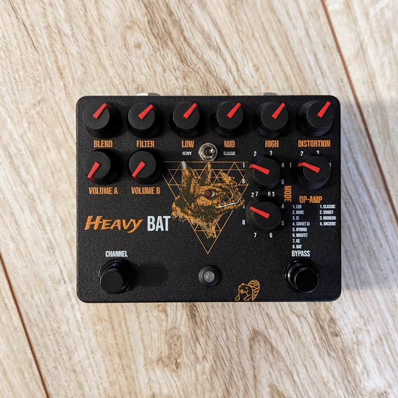 Drunk Beaver Heavy Bat (custom Rat with Blend and HM-2 EQ) image 1