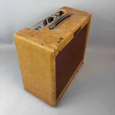 1957 Fender Harvard 5F10 1x12" Tweed Recently serviced. Sounds and looks fantastic... image 5