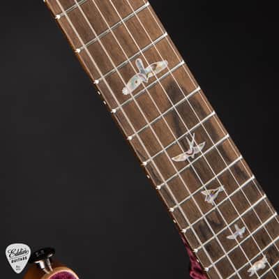 PRS Custom 24-08 Stained Neck - Private Stock Pomegranate #427161 image 9
