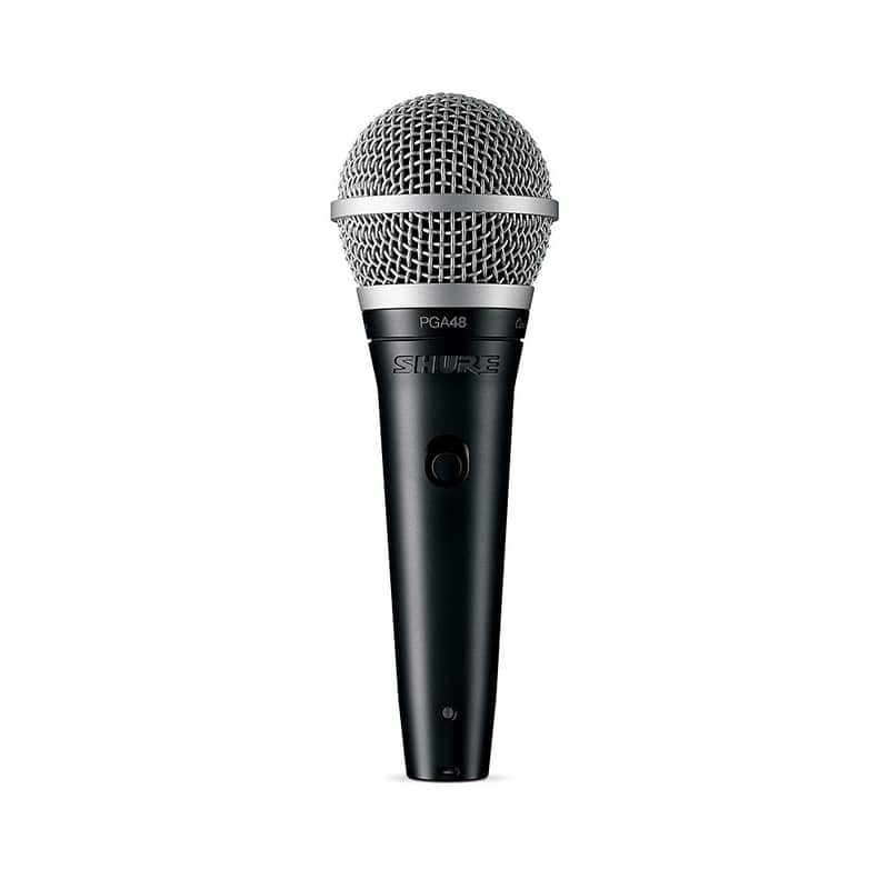Shure PGA48-QTR Handheld Cardioid Dynamic Vocal Microphone (with 1/4" Cable) image 1