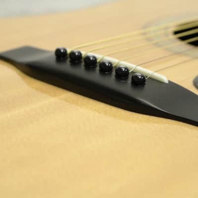 Rare Beautiful condition '80s made Vintage Acoustic Guitar MORRIS W-60 Solid Spruce Top w/Hardcase Made in Japan image 10