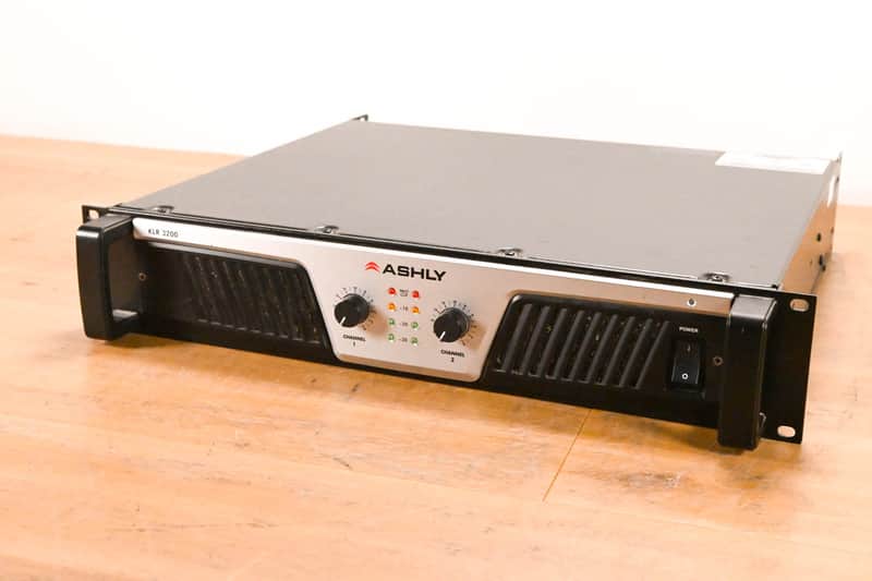 Ashly KLR-3200 Dual-Channel 1,600W Power Amplifier CG01Z3N image 1