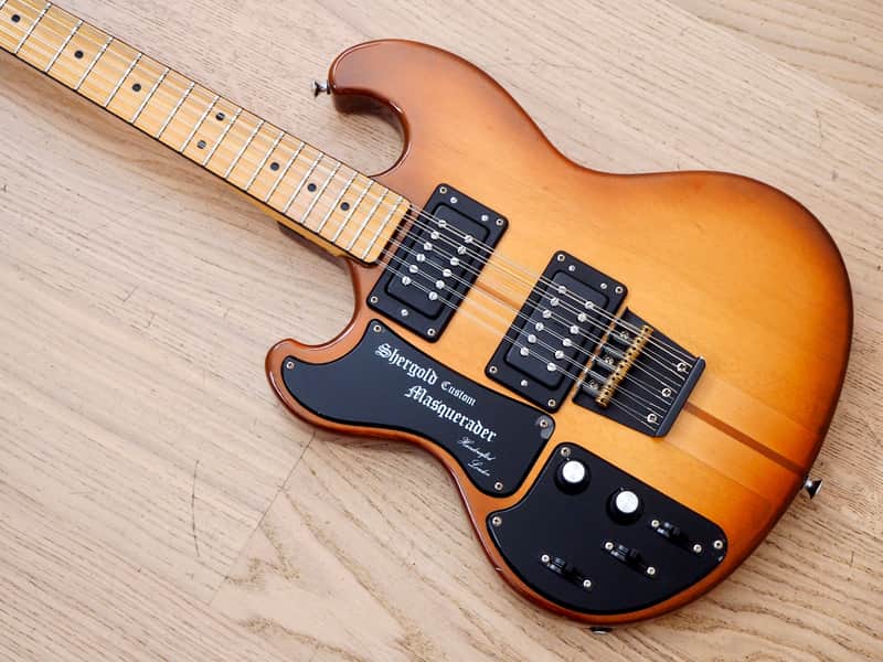 1985 Shergold Custom Masquerader Left Handed 12 String Electric Guitar 100% Original UK Made image 1