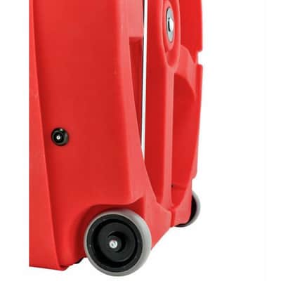 Hardcase HNP12CYM24R With Wheels 24" Cymbal Case Red image 3