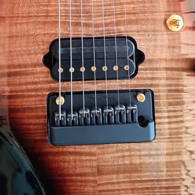 Ernie Ball Music Man John Petrucci Signature 20th Anniversary JP7 2021 - Honey Butter image 13