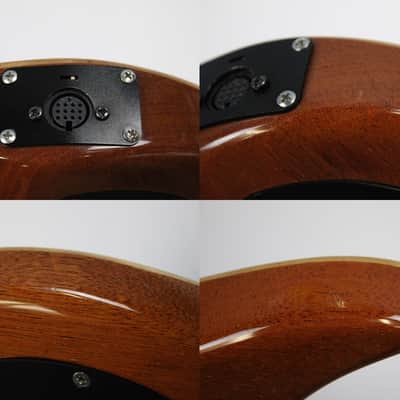 Vintage 2000 Brian Moore Custom Shop USA C55P Electric Guitar Upgraded with New Piezo, Synth and More, Natural, Highly Quilted Maple image 16