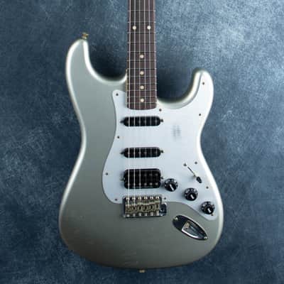 Fender Custom Shop HSS Strat Journeyman Relic Inca Silver R144043 image 1