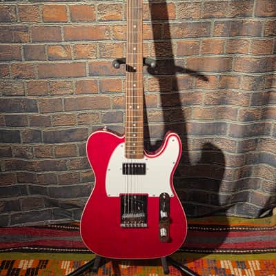 Squier Affinity Telecaster FMT SH Crimson Red Transparent image 1