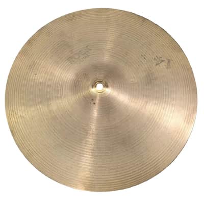 Used Vintage Zildjian A Rock Hi Hat Cymbals 14" - Very Good image 2