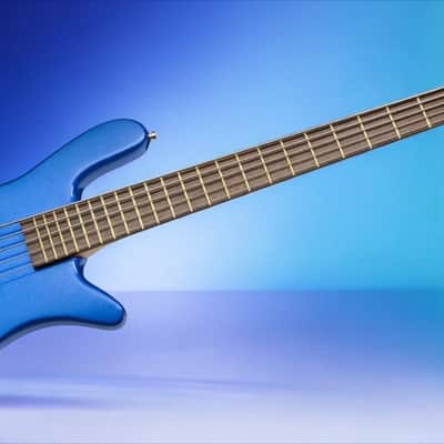 Warwick RockBass Streamer LX 5-String Blue Metallic High Polish image 2