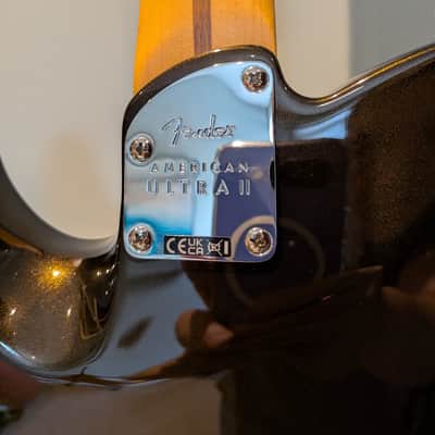 Fender American Ultra II Telecaster with Ebony Fretboard 2024 - Present - Texas Tea image 6