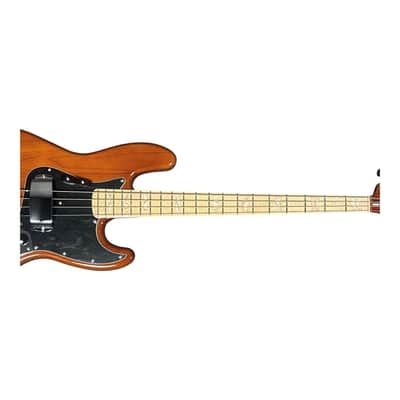 Fender Custom Shop 1975 NOS Jazz Bass, Faded Walnut/BEM *IN STOCK* image 8