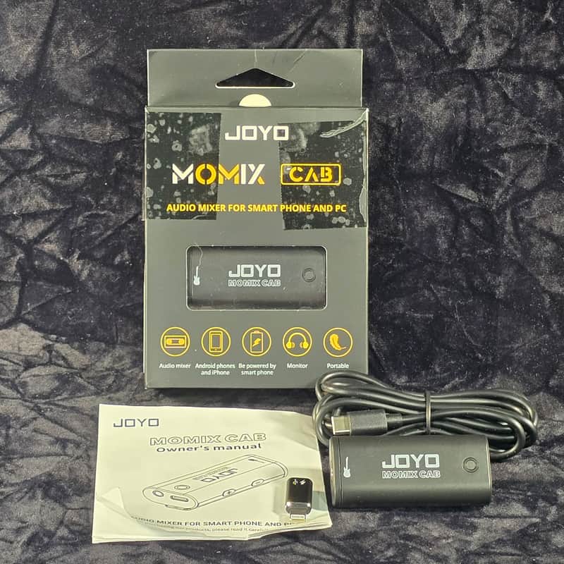 Joyo Momix Cab Compact Guitar Streaming Interface for Smartphone image 1