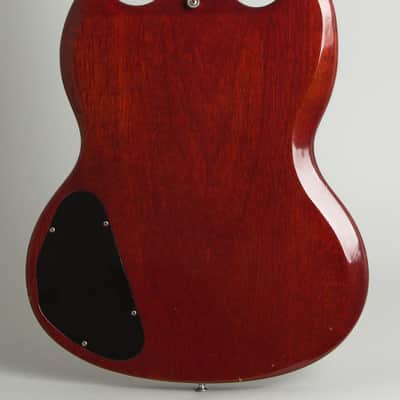 Gibson  SG Junior Solid Body Electric Guitar (1965), ser. #519368, black hard shell case. image 4