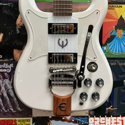 Epiphone Crestwood Custom (Tremotone) Electric Guitar - Polaris White image 1