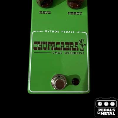 Mythos Pedals Chupacabra Overdrive/Fuzz 2010s - Green - X18082 image 3
