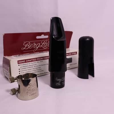 Berg Larsen Black Ebonite Tenor Sax Mouthpiece 95/0 SMS B-STOCK image 1