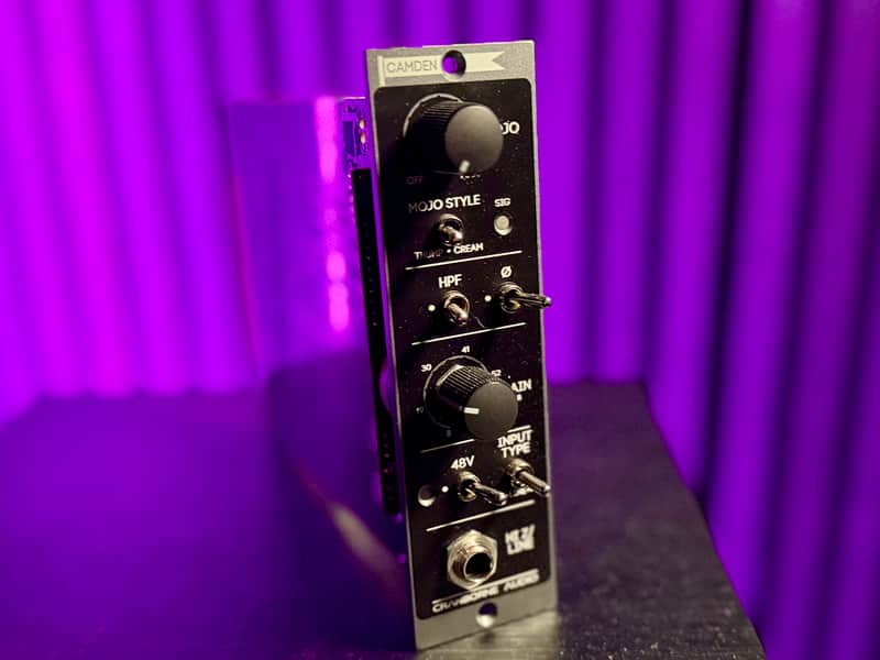 Cranborne Audio Camden 500 Series Microphone Preamp 2020 - Present - Black image 1