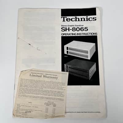 Technics SH-8065 Stereo Graphic Equalizer Silver image 2