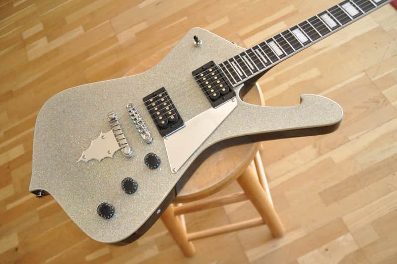 IBANEZ PS60 SSL Silver Sparkle / Paul Stanley (KISS) Signature / IC Iceman type / PS60-SSL / GS260402973 image 1