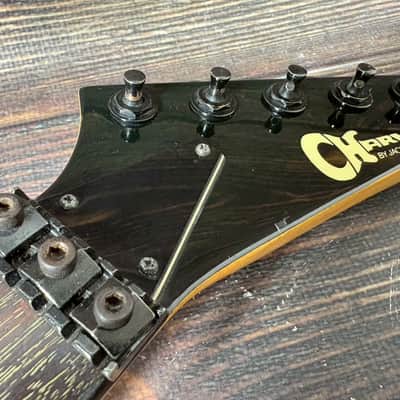 90s Charvel by Jackson AR-070 Concorde Head Neck Regular Scale 22F Made in Japan image 8