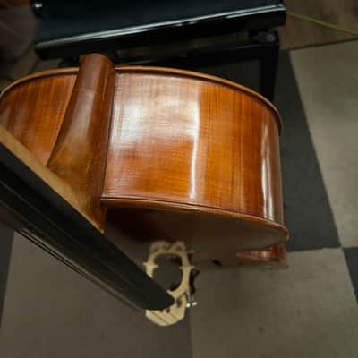Michele Harsan Violoncello di liuteria Michele Harsan 2018 - Marrone Ambrato image 10