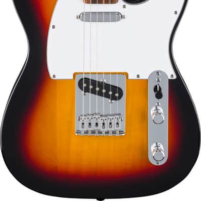 Fender Standard Telecaster Electric Guitar. Laurel Fingerboard, White Pickguard, 3-Color Sunburst image 1