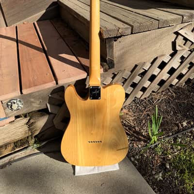 Fender Artist Series Jimmy Page Telecaster with Rosewood Fretboard 2019 - Natural with Dragon Graphic image 8