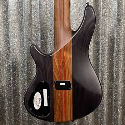 Schecter Charles Berthoud CB-5 See Through Black Satin EMG 5 String Bass #2510 image 9